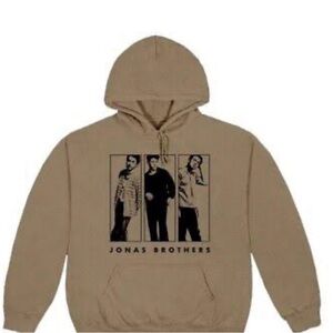 Jonas Brothers Tan Hoodie
